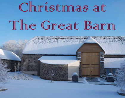 Great Barn in the snow
