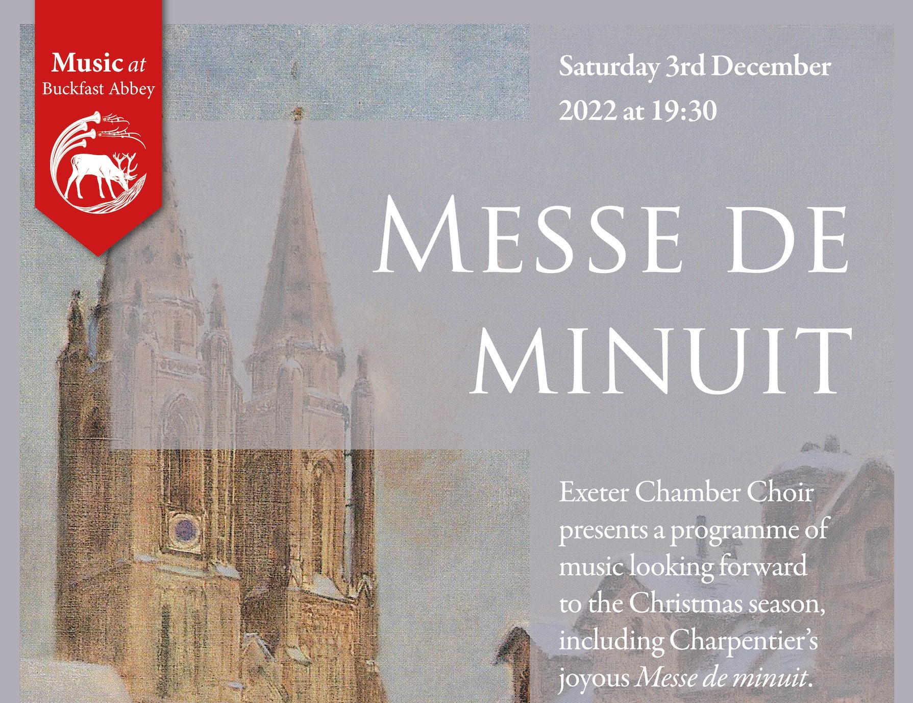 03.12.2022 Christmas at Buckfast - Messe de Minuit and more...